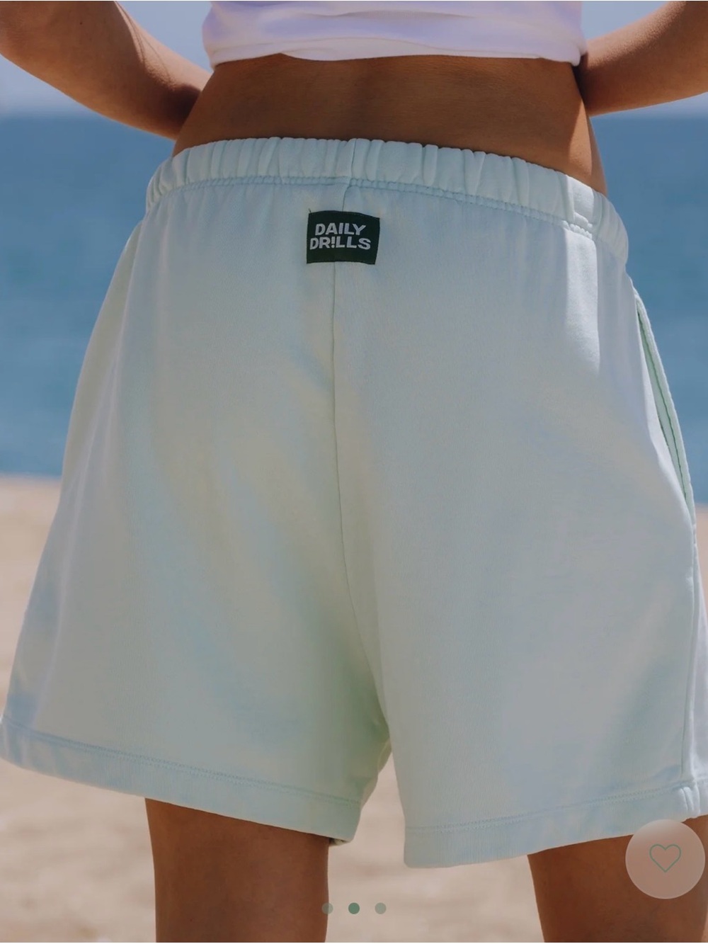 Daily Drills Sweat Shorts - Surf NWT